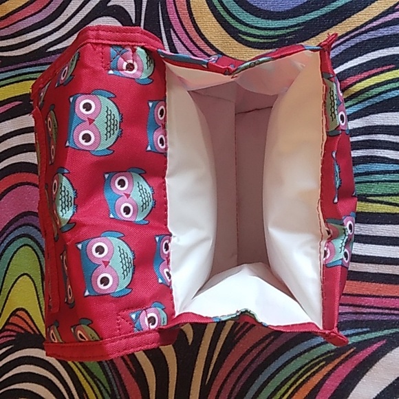💜 Pack It Freeze & Go - Owl Print Cooler Bag - Picture 9 of 13
